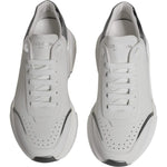 Dolce & Gabbana White Silver DAYMASTER Leather Sneakers Shoes MV6430
