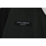 Dolce & Gabbana Black STAFF Cotton Striped Vest SIG60344-2