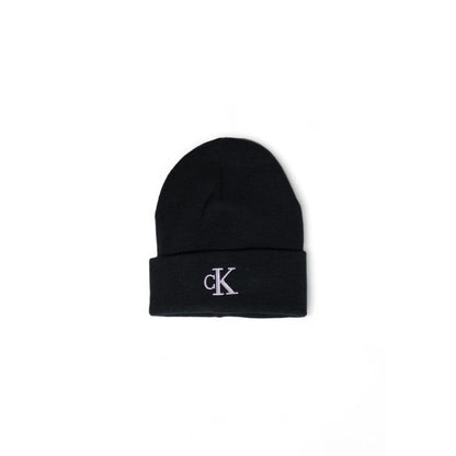 Calvin Klein Jeans Black Recycled Polyester Cap (Baseball Hat)