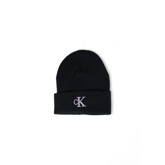Calvin Klein Jeans Black Recycled Polyester Cap (Baseball Hat)