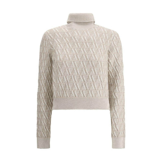 Fendi Turtleneck Sweater Fendi Gray