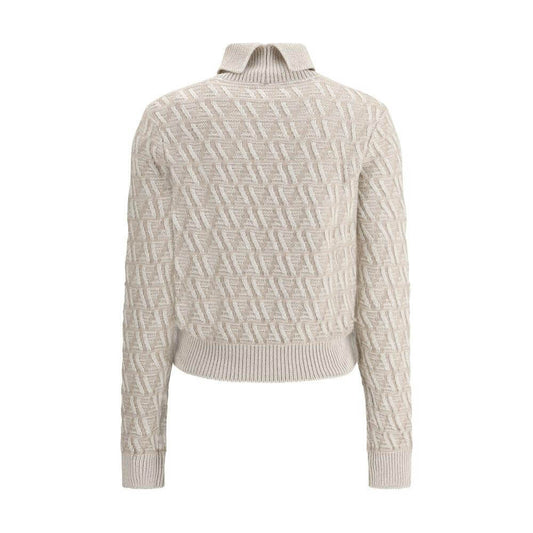 Fendi Turtleneck Sweater Fendi Gray