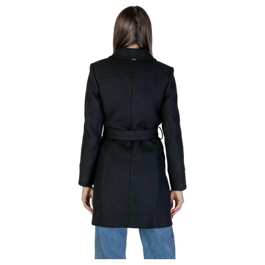 Morgan De Toi Black Wool Jackets & Coat Morgan De Toi Black