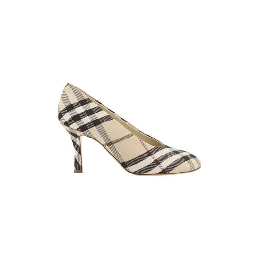Burberry Archivio Check Baby Pumps Burberry Gray