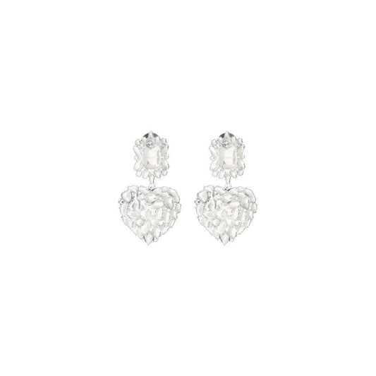 Self-Portrait Earrings Self-Portrait Antique White