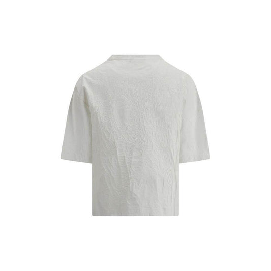 Fabiana Filippi Crackle T-Shirt Fabiana Filippi Gray