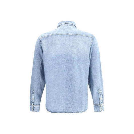 7FOR Western Shirt 7FOR Light Steel Blue
