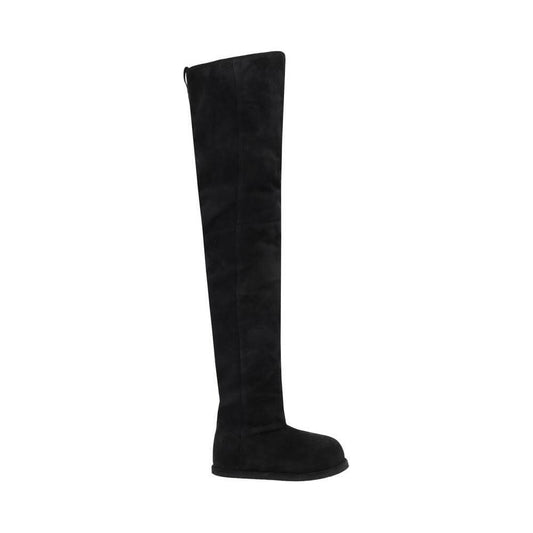Amina Muaddi Heidi Boots Amina Muaddi Black