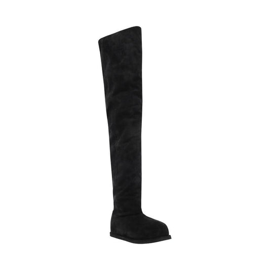 Amina Muaddi Heidi Boots Amina Muaddi Black