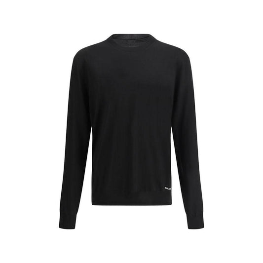 Prada Recycled silk sweater Prada Black