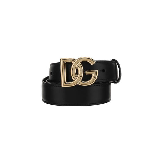 Dolce & Gabbana Leather Belt DO-BE1447AW57680999-80 CM / 32 INCHES
