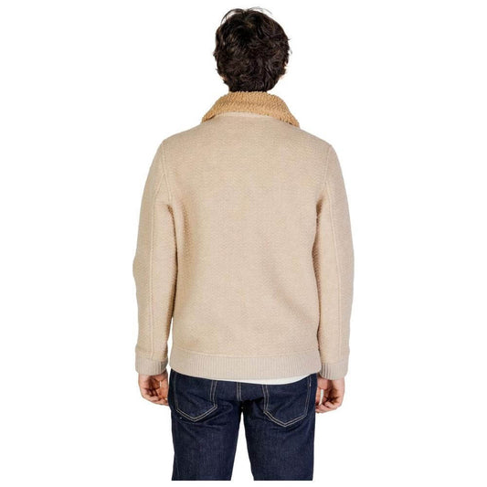 Hydra Clothing Beige Polyester Jacket