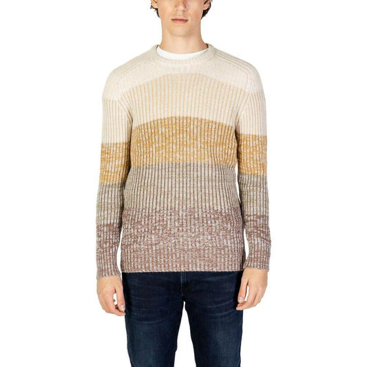 Hydra Clothing Beige Acrylic Sweater