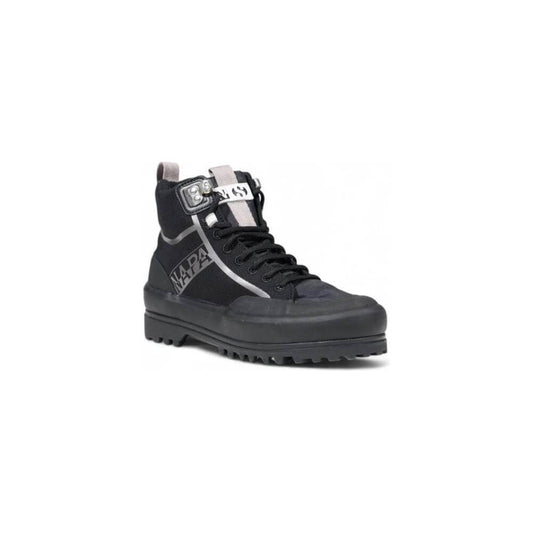 Superga Black Fabric Sneaker