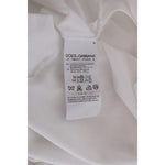 Dolce & Gabbana White Cotton Silk T-Shirt SIG50480-2