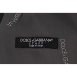 Dolce & Gabbana Gray STAFF Cotton Rayon Vest SIG60317-2