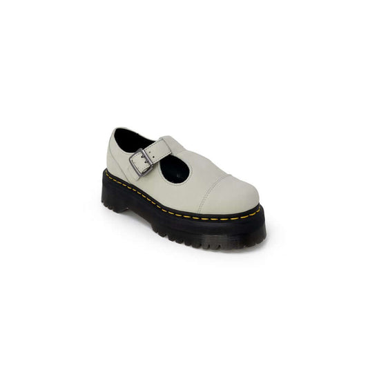 Dr. Martens Green Suede Leather Flat Shoe