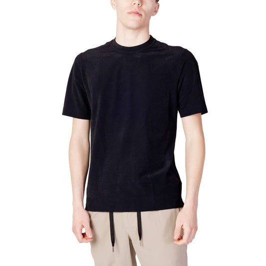 Suns Black Polyester T-Shirt Suns Gray