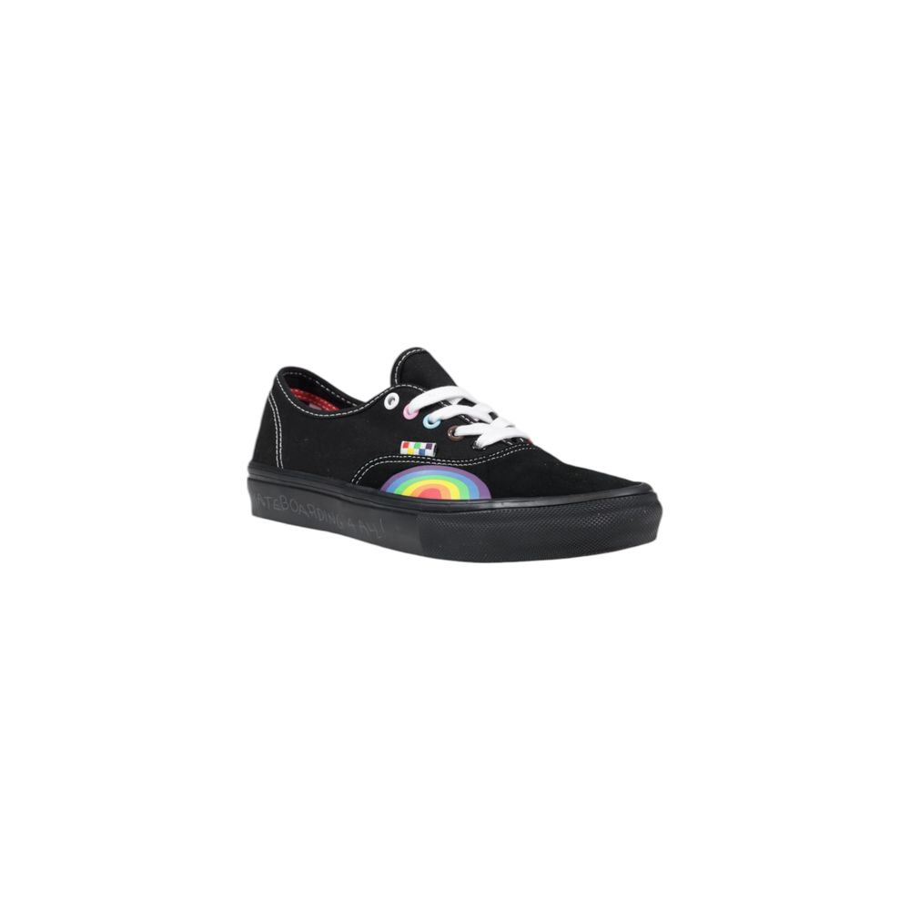 Vans Black Suede Leather Athletic Sneakers
