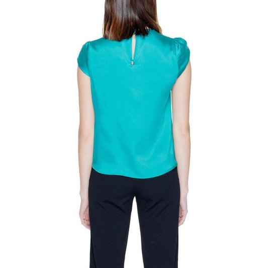 Rinascimento Green Polyester Blouse RI-14208100148-IT38|XS