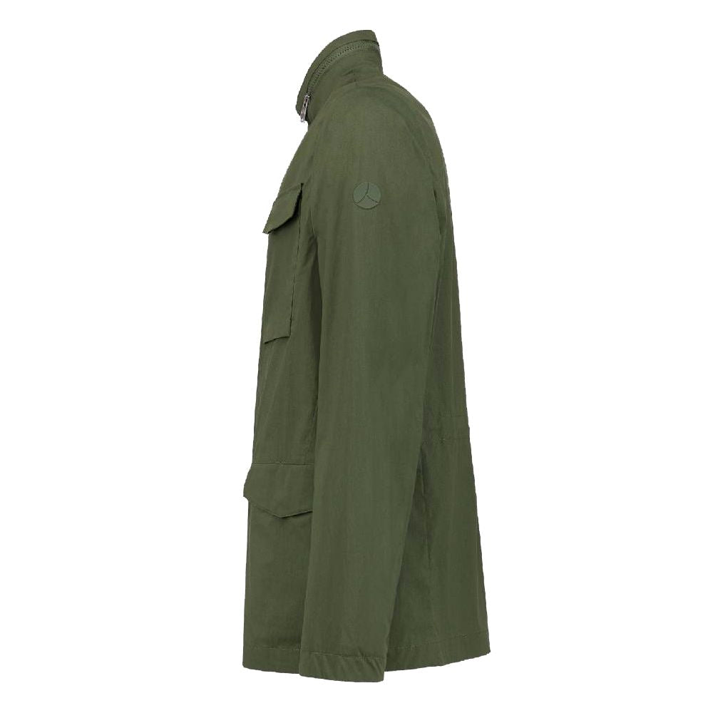 People Of Shibuya Green Cotton Jacket PE-14511-IT46 | S