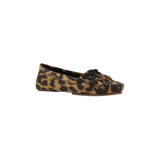 Paris Texas Leopard print Indiana Loafers Paris Texas Dark Slate Gray