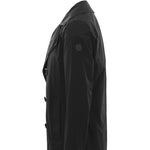 People Of Shibuya Black Recycled Polyester Men Trench PE-14546-IT46 | S