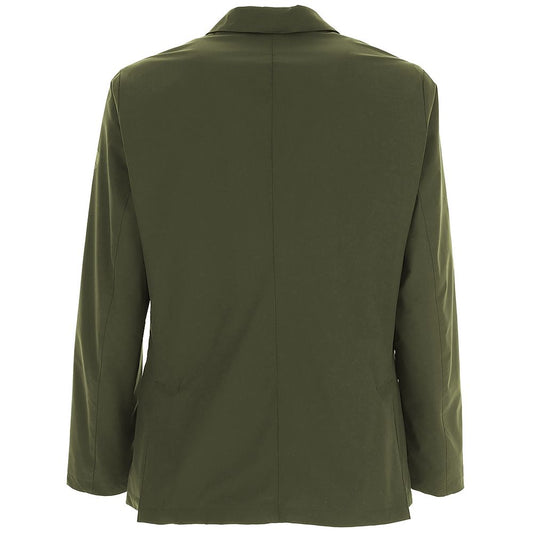 People Of Shibuya Green Polyester Blazer PE-14550-IT50 | L