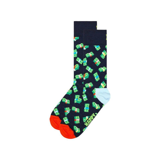 Happy Socks Green Cotton Sock HA-15715800148-36-40