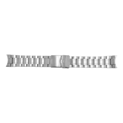 Bobroff Silver Stainless Steel Bracelet Watch