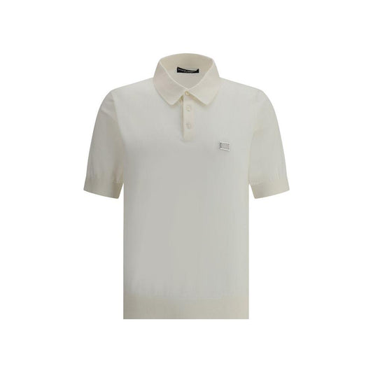 Dolce & Gabbana Logoed Polo Shirt Dolce & Gabbana Gray