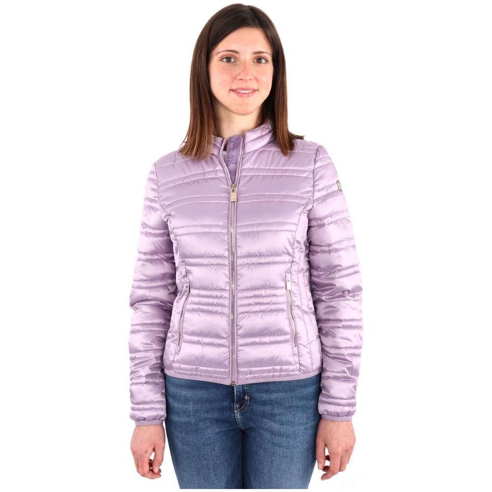 Yes Zee Purple Polyester Jackets & Coat YE-14602-XS