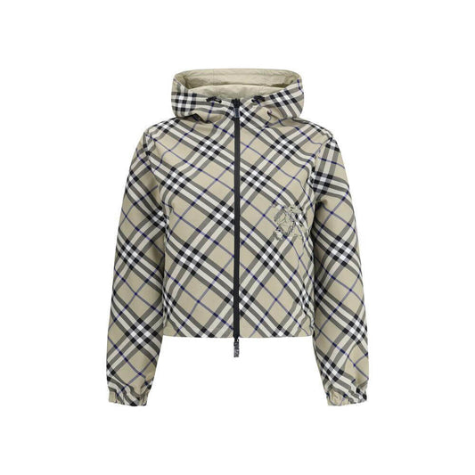 Burberry Reversible Jacket Burberry Dark Gray
