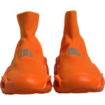 Dolce & Gabbana Orange Slip On Wave Socks Men Sneakers Shoes MV6969-44