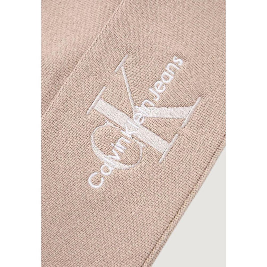 Calvin Klein Jeans Beige Cotton Caps Baseball Hat CA-16494902507-ONE SIZE