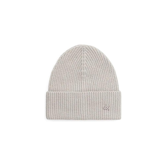 Calvin Klein Gray Wool Caps Baseball Hat CA-16493700137-ONE SIZE