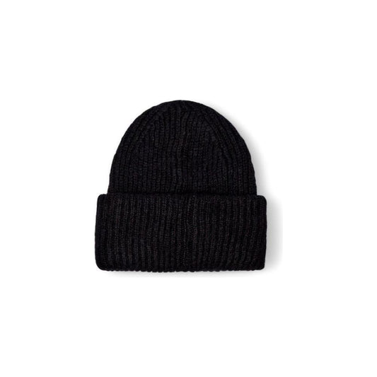 Calvin Klein Black Alpaca Leather Caps Baseball Hat CA-16496700009-UNI
