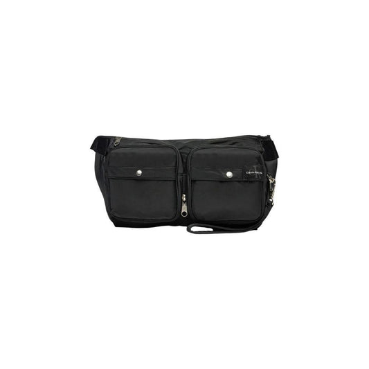 Calvin Klein Jeans Black Recycled Polyester Belt Bag CAKLJE-16497300009