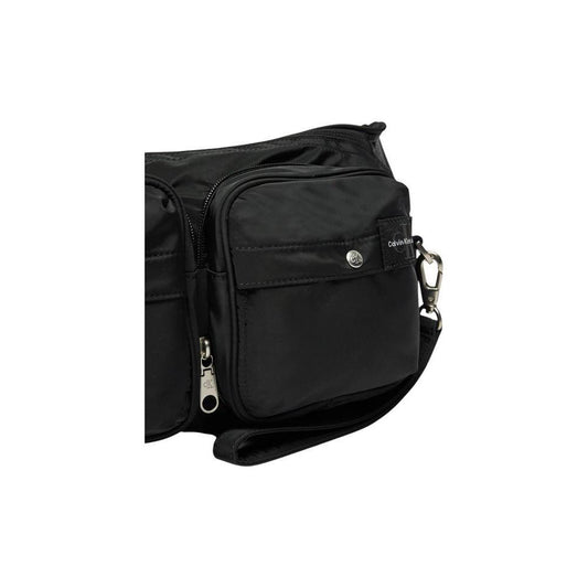 Calvin Klein Jeans Black Recycled Polyester Belt Bag CAKLJE-16497300009