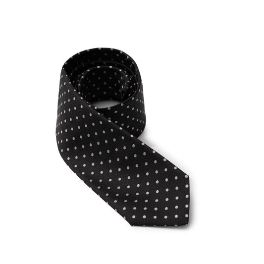 Dolce & Gabbana Black Silk Ties & Bowty DO&-8251676-6 CM