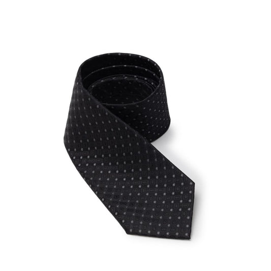 Dolce & Gabbana Black Silk Ties & Bowty DO&-8257676-8 CM