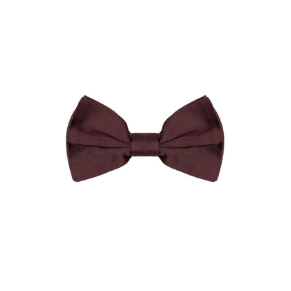 Dolce & Gabbana Burgundy Silk Bowtie