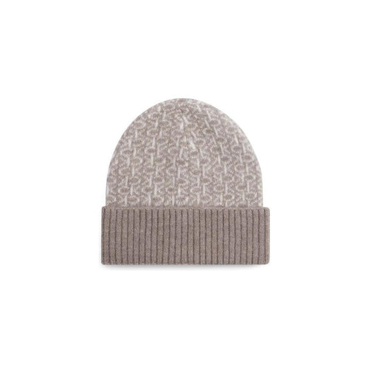 Calvin Klein Beige Alpaca Leather Caps Baseball Hat CA-16493902635-ONE SIZE