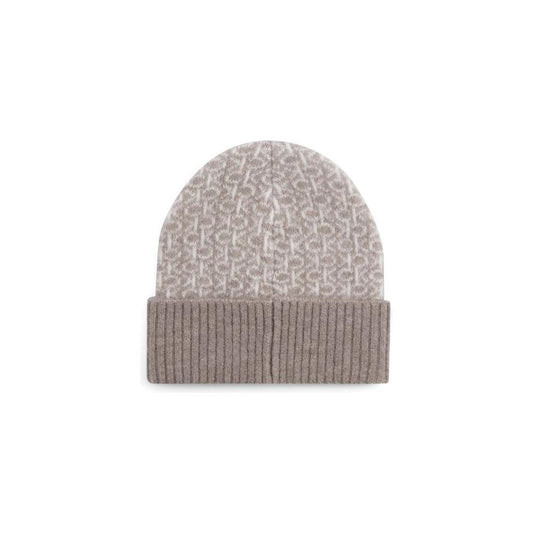 Calvin Klein Beige Alpaca Leather Caps Baseball Hat CA-16493902635-ONE SIZE