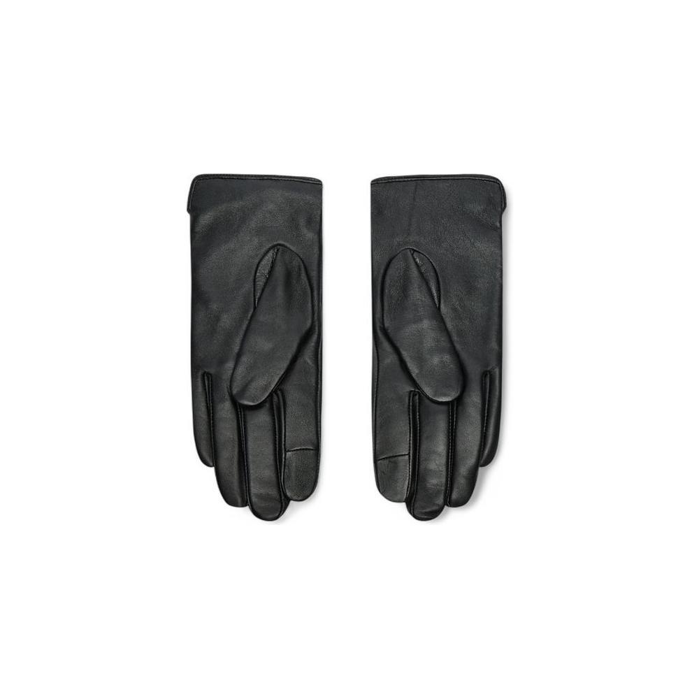 Calvin Klein Black Leather Glove CA-16494500009-S/M