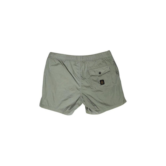 Refrigiwear Green Nylon Swim Short RE-15820002482-3XL