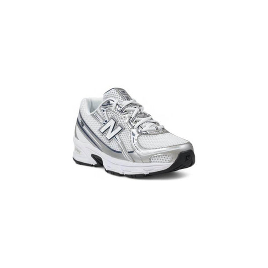 New Balance Blue Artificial Leather Sneaker New Balance Light Gray