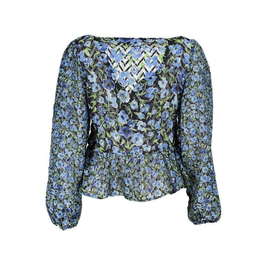 Desigual Blue Polyester Sweater DE-1010-54