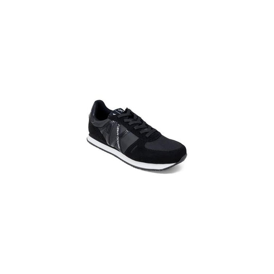 Armani Exchange Black Polyester Sneaker Armani Exchange Dark Slate Gray