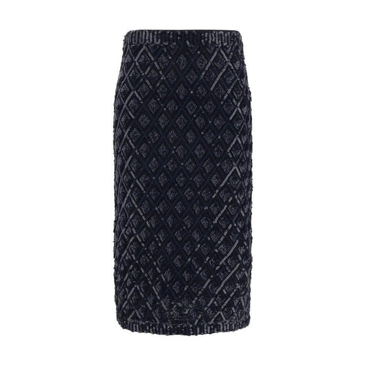 P.A.R.O.S.H. Sequined midi Skirt